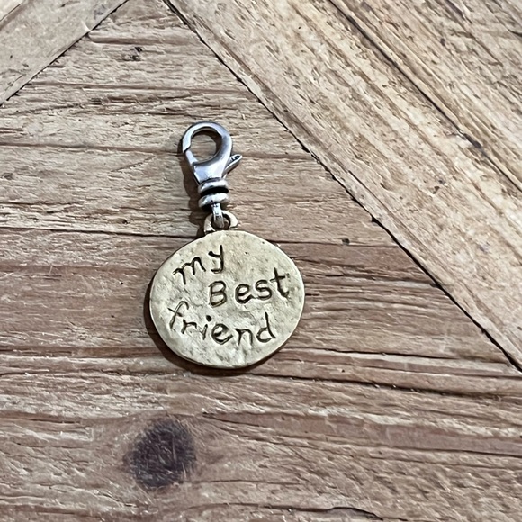 retired Silpada Sterling Silver Brass Charms boy girl dog tree cross U PICK - Picture 7 of 15